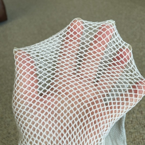 Pair Of Mismatched Fishnet Thigh High’s - Picture 3 of 5